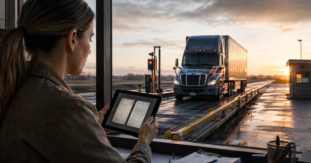 Scale Ticket Evidence Chains for Truck Load Files trucking guide thumbnail