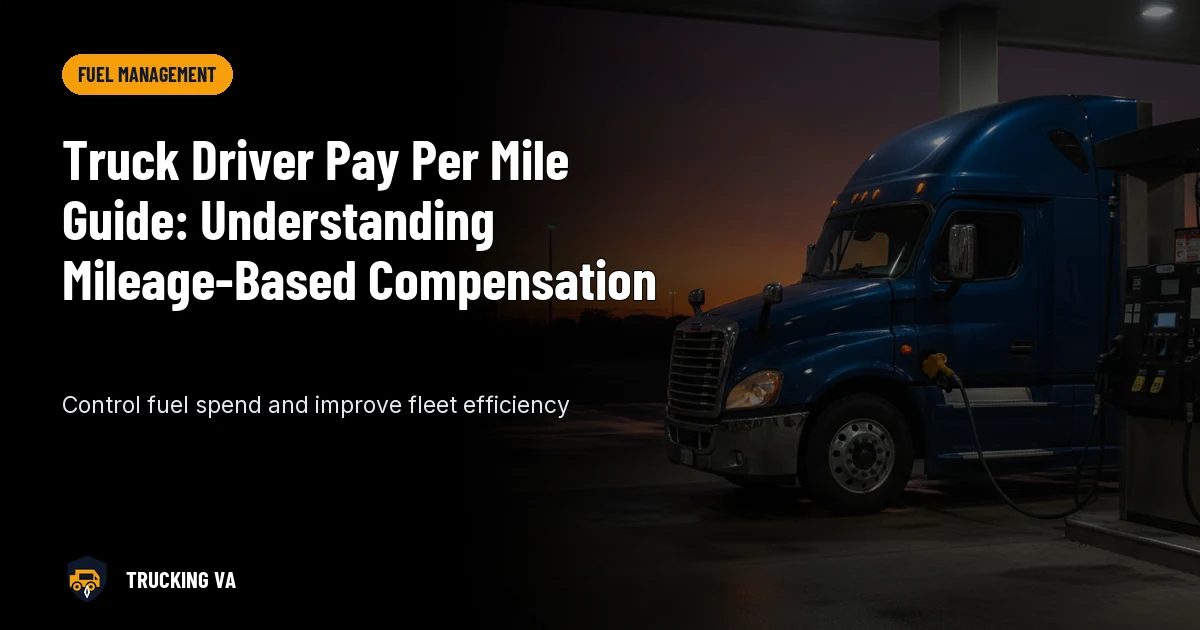 Truck Driver Pay Per Mile Guide: Understanding Mileage-Based Compensation trucking guide thumbnail
