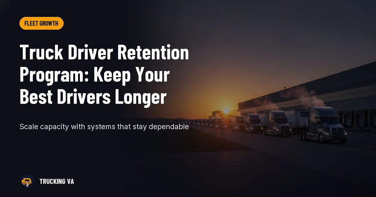Truck Driver Retention Program: Keep Your Best Drivers Longer trucking guide thumbnail