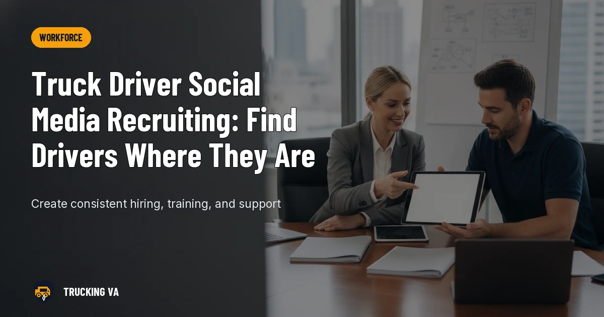 Truck Driver Social Media Recruiting: Find Drivers Where They Are trucking guide thumbnail