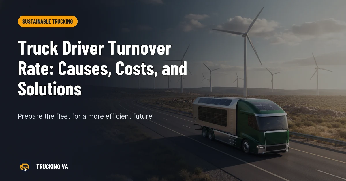 Truck Driver Turnover Rate: Causes, Costs, and Solutions trucking guide thumbnail