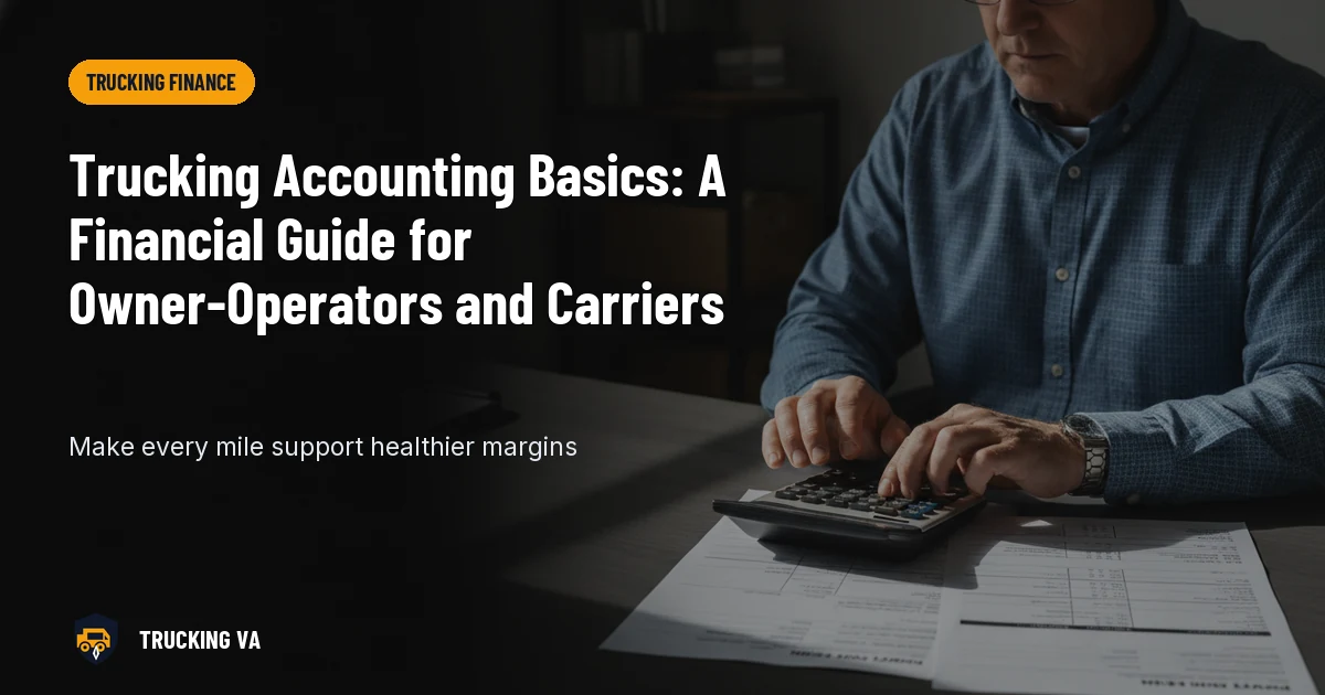 Trucking Accounting Basics: A Financial Guide for Owner-Operators and Carriers trucking guide thumbnail