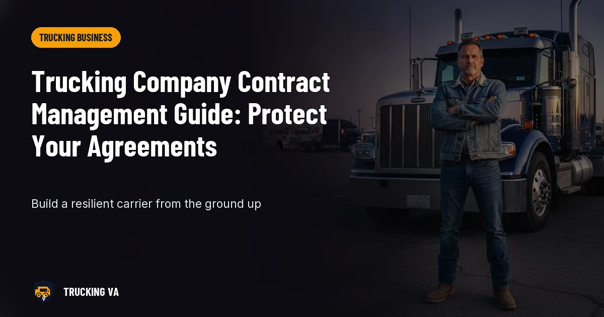 Trucking Company Contract Management Guide: Protect Your Agreements trucking guide thumbnail