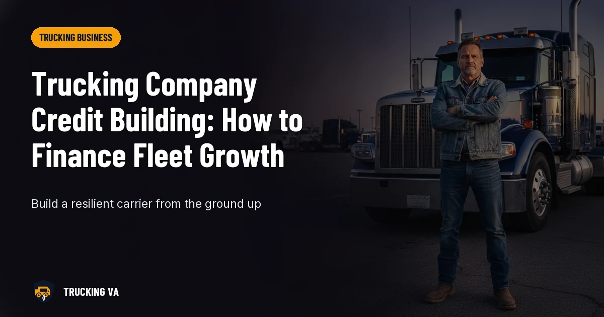 Trucking Company Credit Building: How to Finance Fleet Growth trucking guide thumbnail
