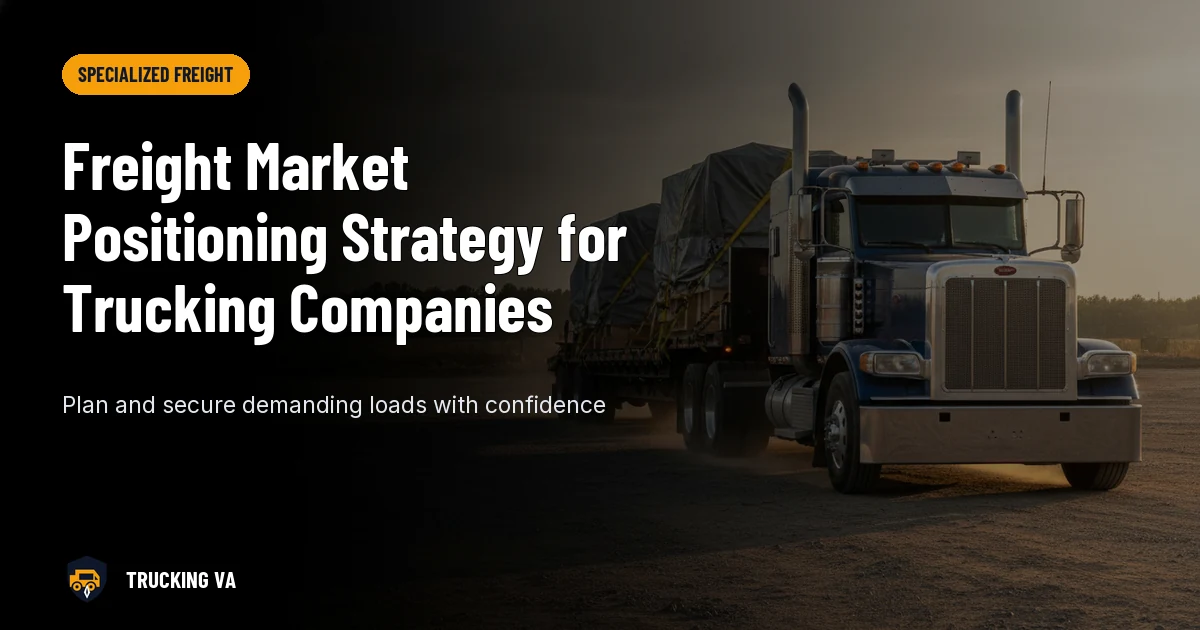 Freight Market Positioning Strategy for Trucking Companies trucking guide thumbnail