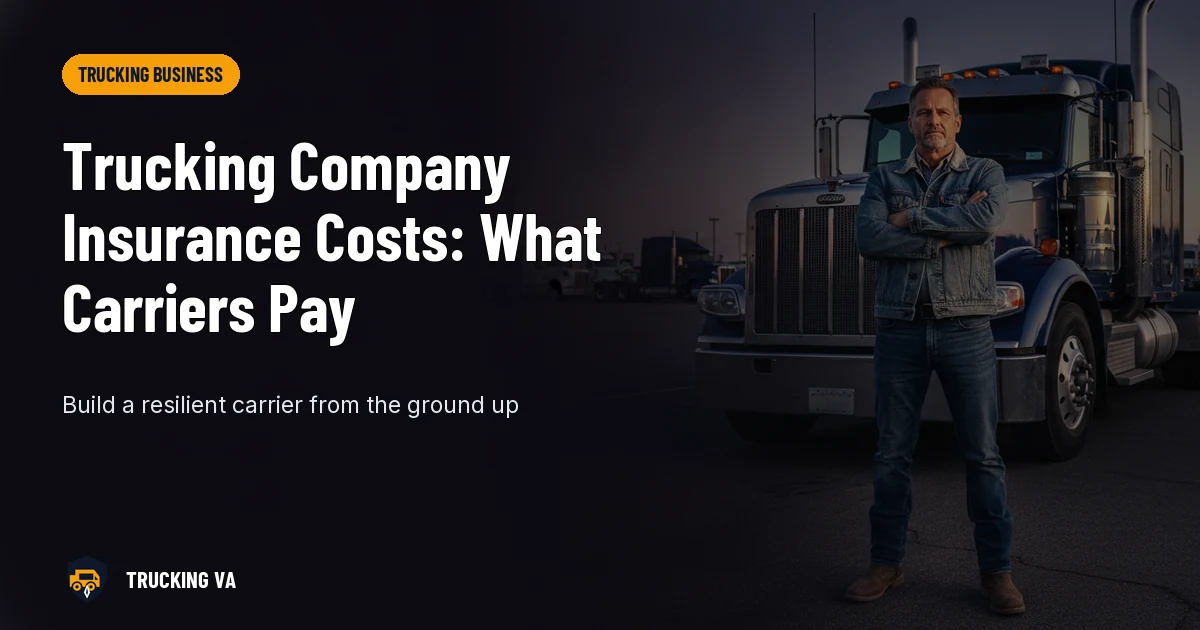 Trucking Company Insurance Costs: What Carriers Pay trucking guide thumbnail
