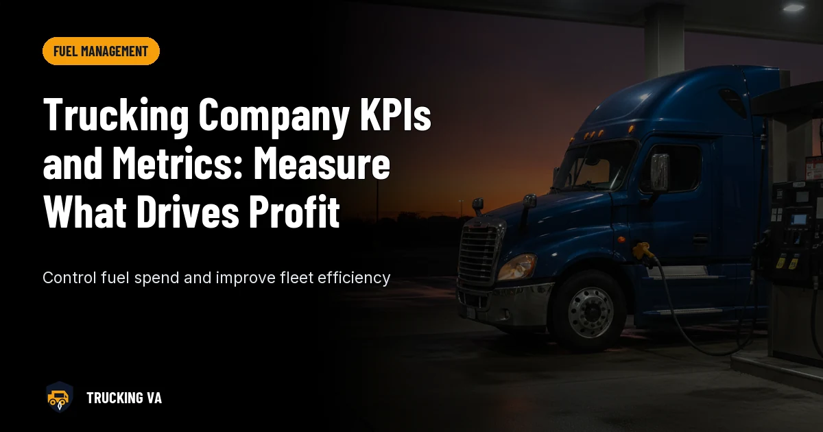 Trucking Company KPIs and Metrics: Measure What Drives Profit trucking guide thumbnail