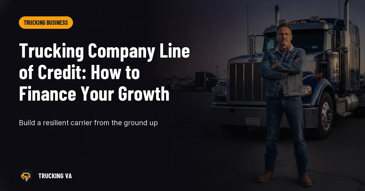 Trucking Company Line of Credit: How to Finance Your Growth trucking guide thumbnail