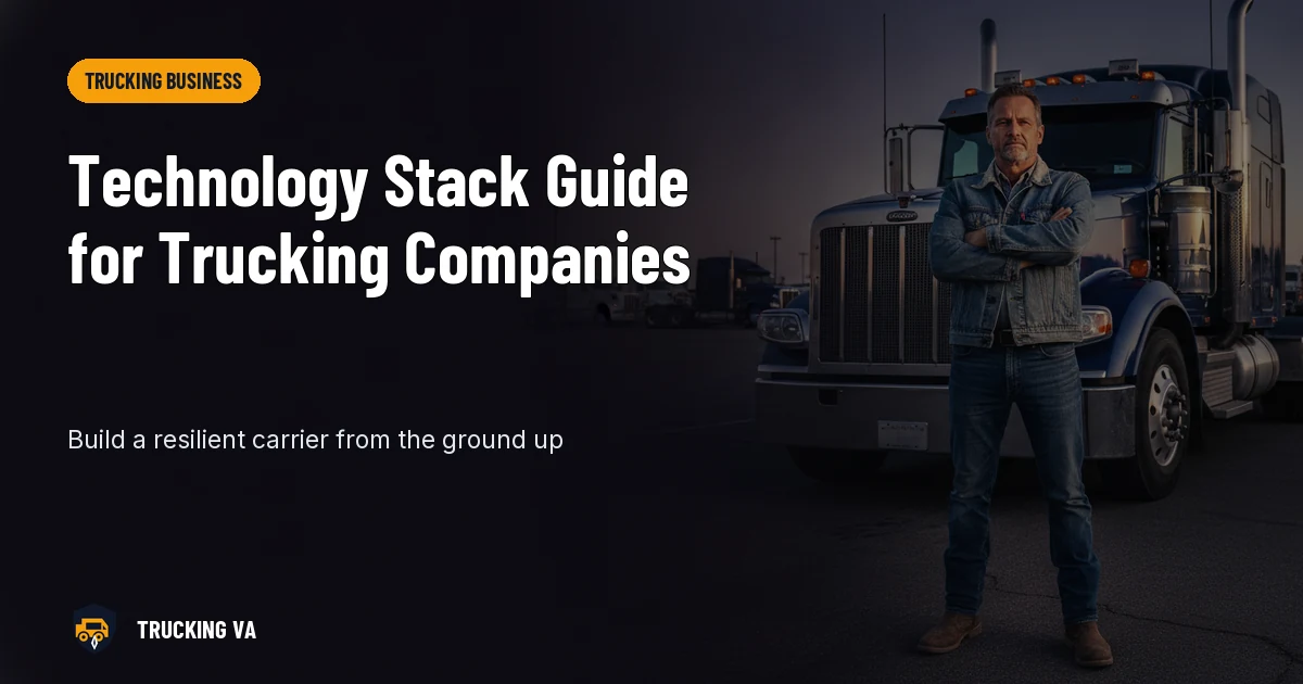 Technology Stack Guide for Trucking Companies trucking guide thumbnail