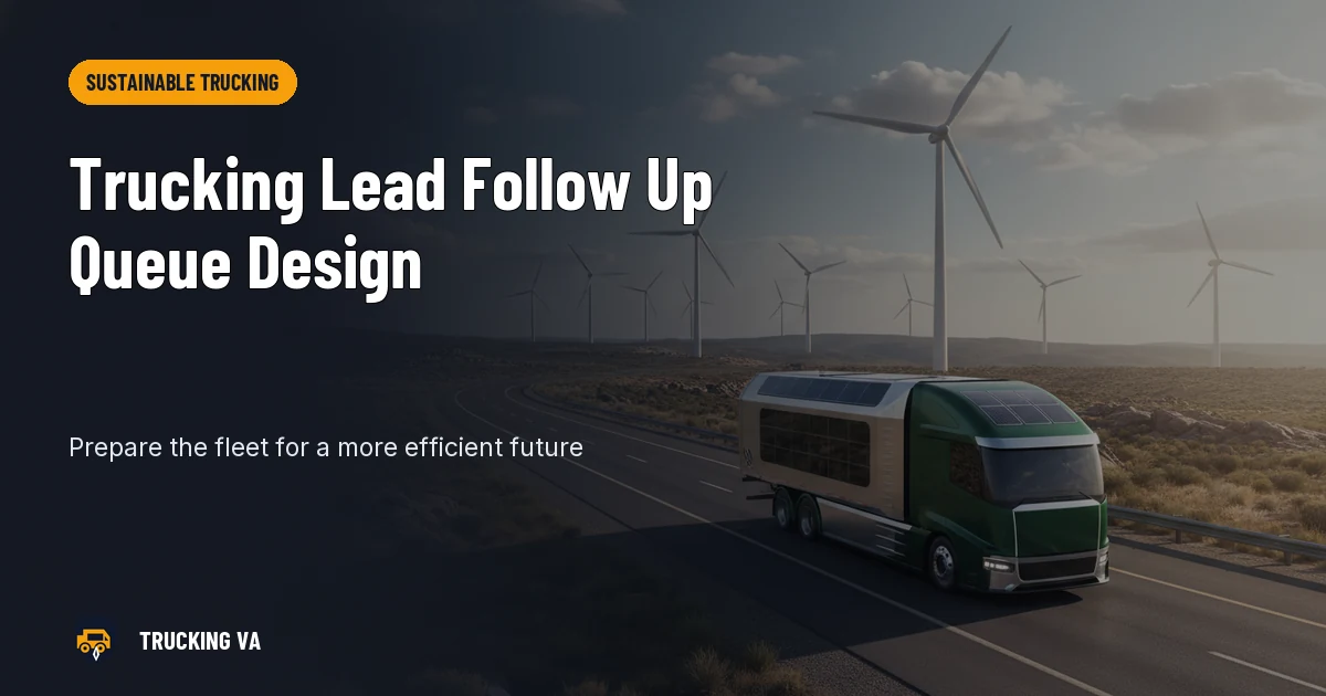 Trucking Lead Follow Up Queue Design trucking guide thumbnail