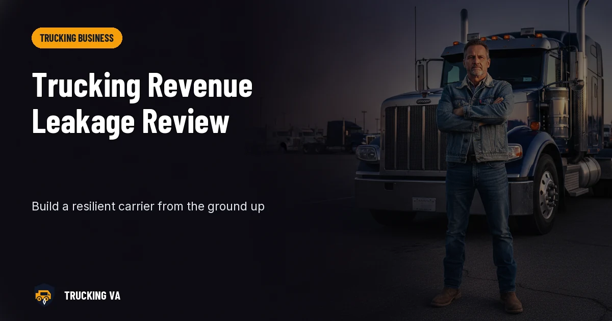 Trucking Revenue Leakage Review trucking guide thumbnail