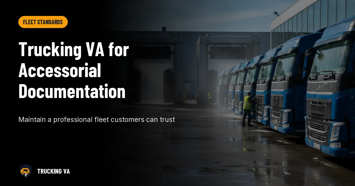 Trucking VA for Accessorial Documentation trucking guide thumbnail