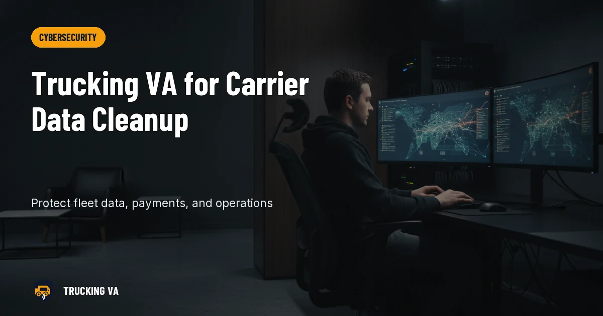 Trucking VA for Carrier Data Cleanup trucking guide thumbnail
