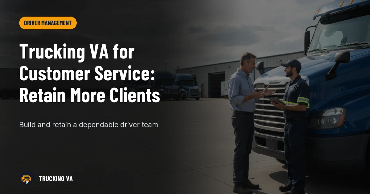 Trucking VA for Customer Service: Retain More Clients trucking guide thumbnail