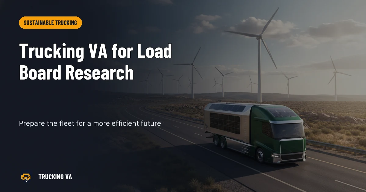 Trucking VA for Load Board Research trucking guide thumbnail