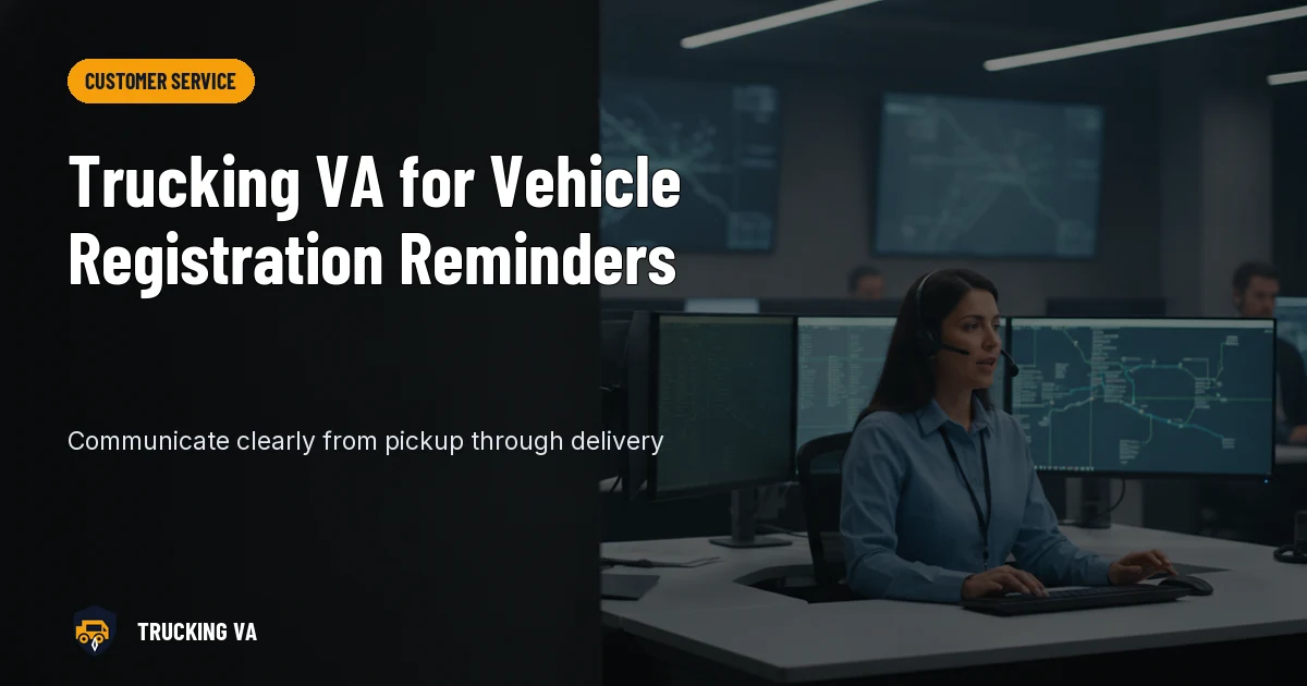 Trucking VA for Vehicle Registration Reminders trucking guide thumbnail