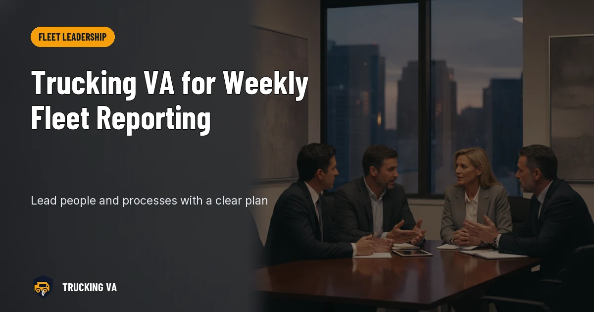 Trucking VA for Weekly Fleet Reporting trucking guide thumbnail