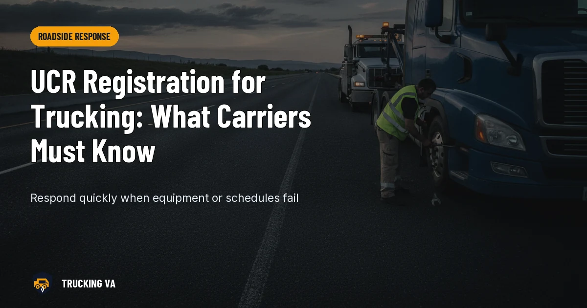 UCR Registration for Trucking: What Carriers Must Know trucking guide thumbnail