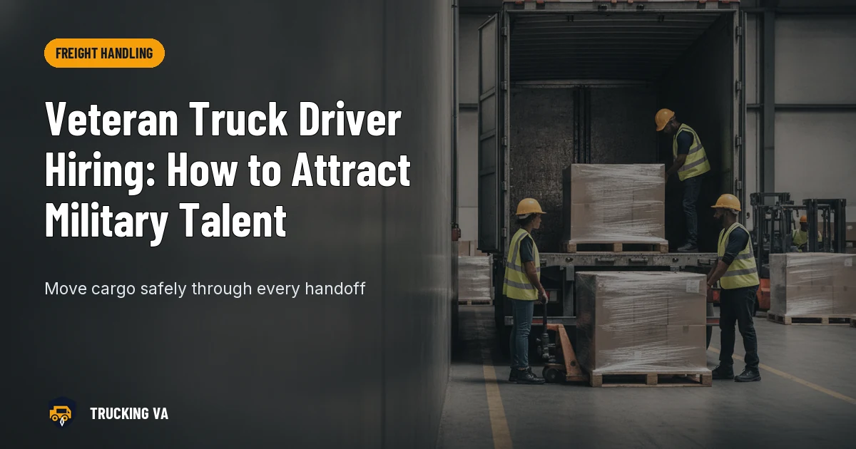Veteran Truck Driver Hiring: How to Attract Military Talent trucking guide thumbnail