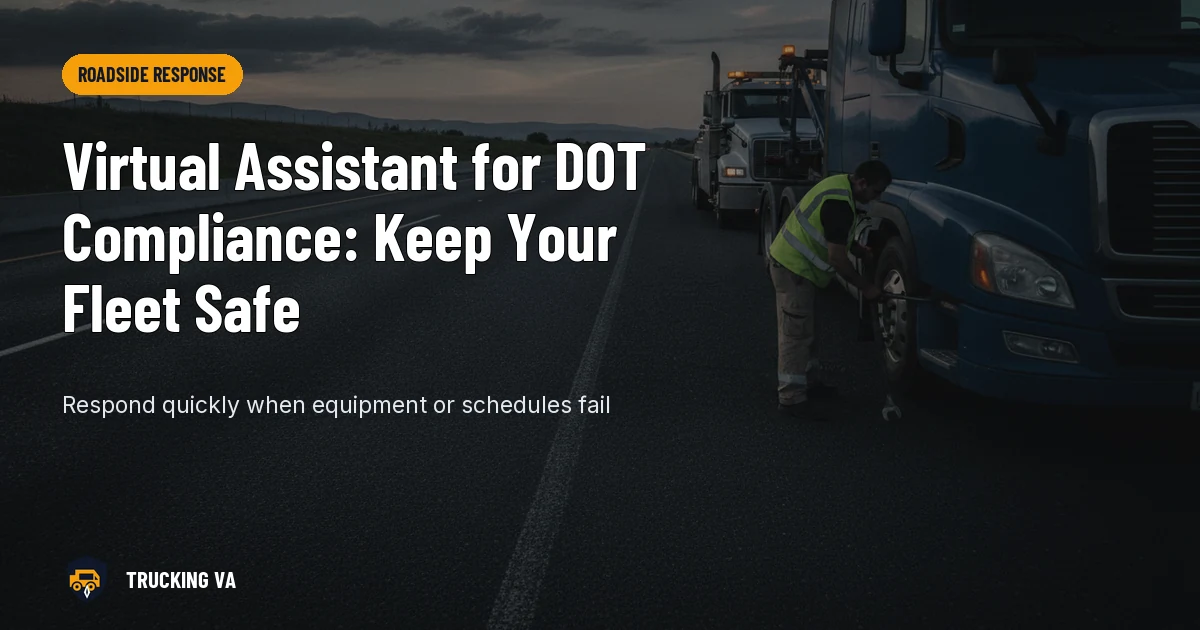 Virtual Assistant for DOT Compliance: Keep Your Fleet Safe trucking guide thumbnail