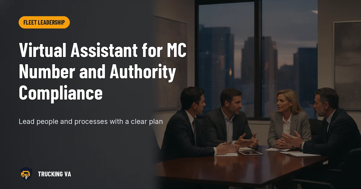 Virtual Assistant for MC Number and Authority Compliance trucking guide thumbnail